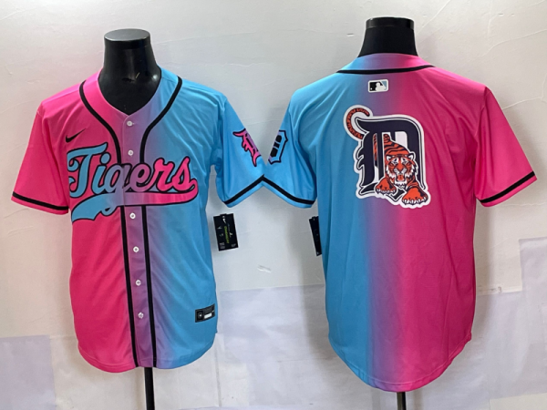 2025 MLB Detroit Tigers New Pattern Jersey