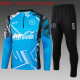 25-26 Napoli High Quality Kids Half Pull Tracksuit