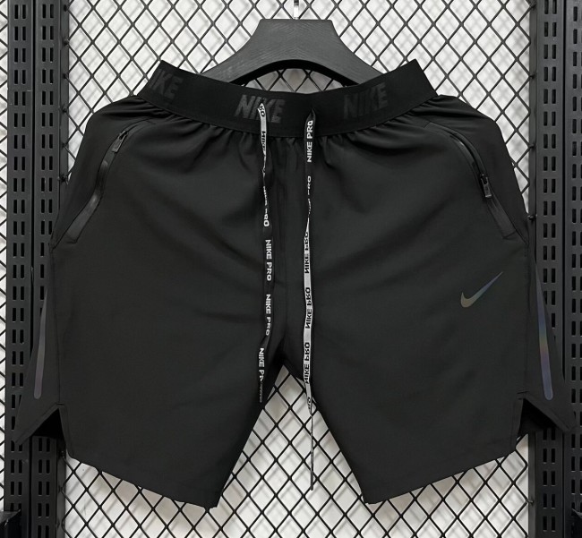 2026 NK Black Casual Short Pants