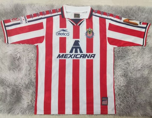 1997-1998 Chivas Home Retro Soccer Jersey