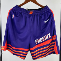 23-24 SUNS Purple Away Top Quality NBA Pants 23-24 SUNS Purple Away Top Quality NBA Pants