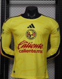 26-27 Club America Leaked Edition Home Long Sleeve Player Version Soccer Jersey*长袖球员