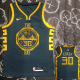 2018 WARRIORS CURRY #30 Black Gray Top Quality Hot Pressing NBA Jersey