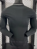 25-26 Man City Away Long Sleeve Player Version Soccer Jersey   (长袖球员)