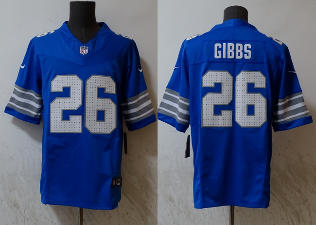 2026 NFL Detroit Lions New Pattern Jersey