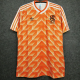 1988 NetherIands Home Retro Soccer Jersey