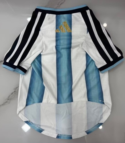 2026 Argentina Home Pet Player Version Jersey