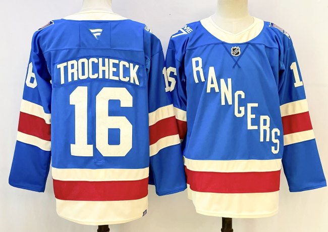 2026 NHL New York Rangers New Pattern Jersey