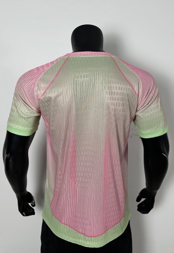 25-26 BAR Pink Green Special Edition Player Version Training Shirts