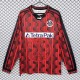 1995-1996 Frankfurt Home Long Sleeve Retro Soccer Jersey
