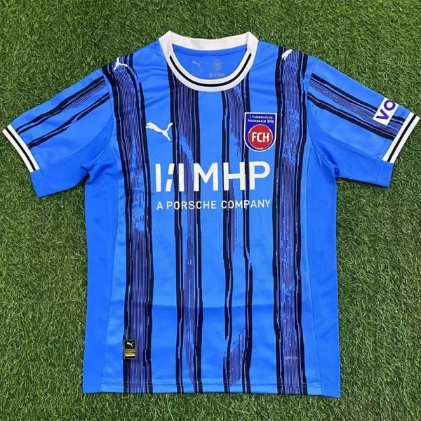 25-26 Heidenheim Away Fans Soccer Jersey