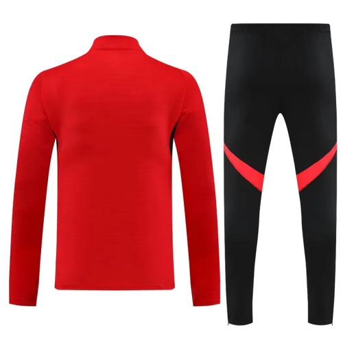 25-26 Liverpool High Quality Half Pull Tracksuit