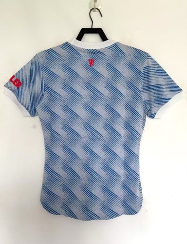 2021-2022 Man Utd Away Player Version Retro Soccer Jersey *球员