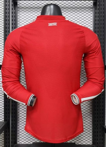 26-27 Man Utd Home Long Sleeve Player Version Soccer Jersey (长袖球员)