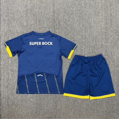 25-26 Porto Fourth Kids Soccer Jersey