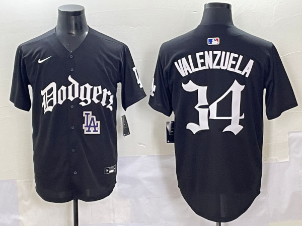 2025 MLB Los Angeles Dodgers New Pattern Jersey
