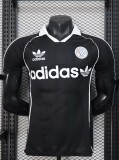 2025 AD Black Player Version Polo Short Sleeve