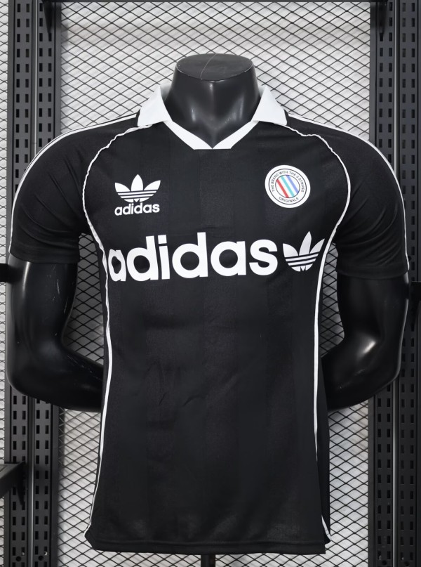2025 AD Black Player Version Polo Short Sleeve