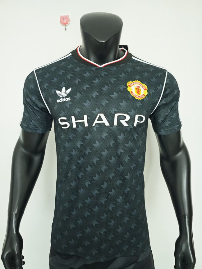 26-27 Man Utd Black Special Edition Player Version Soccer Jersey