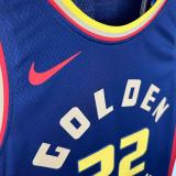 24-25 WARRIORS WIGGINS #22 Royal blue City Edition Top Quality Hot Pressing NBA Jersey