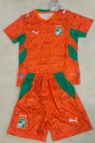 2026 Cote d'Ivoire Home Kids Soccer Jersey