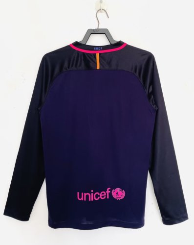 2016-2017 BAR Away Long sleeves Retro Soccer Jersey