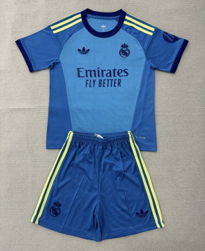 26-27 RMA Blue GoalKeeper Adult Suit