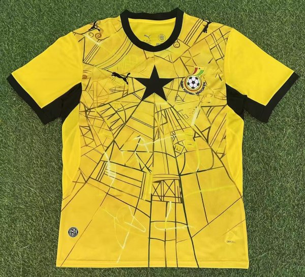 2026 Ghana Yellow Special Edition Fans Soccer Jersey