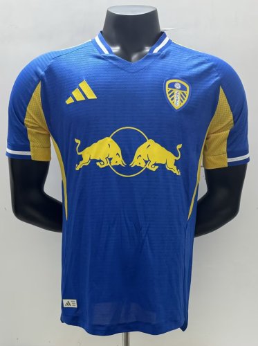 25-26 Leeds United Away Player Version Soccer Jersey