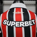 26-27 Sao Paulo Away Player Version Soccer Jersey