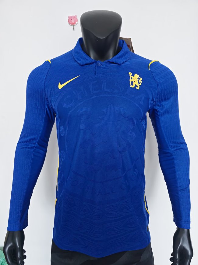 26-27 CHE Home Leaked Edition Long Sleeve Player Version Soccer Jersey*长袖球员