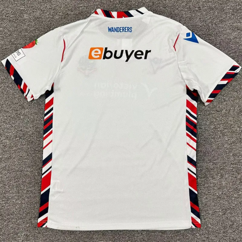25-26 Bolton Wanderers Home Fans Soccer Jersey