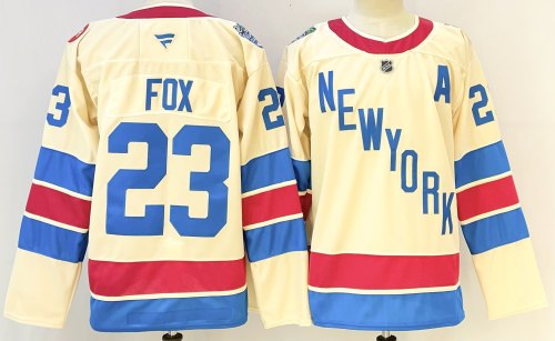 2026 NHL New York Rangers New Pattern Jersey