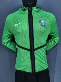 2026 Nigeria Green Pre-Competition Training Windbreaker