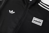 2025 AD Black Jacket Tracksuit 