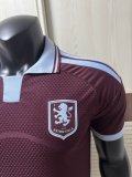 26-27 Aston Villa Home Player Version Soccer Jersey
