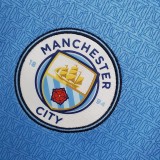 21-22 Man City  Home Fans Soccer Jersey