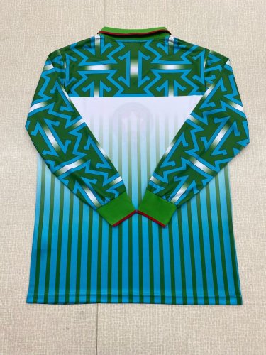 1994-1995 Morocco Away Long Sleeve Retro Soccer Jersey