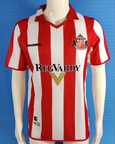 2004-2005 Sunderland Home Retro Soccer Jersey