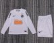 2013 Santos FC Home Long sleeves Kids Retro Soccer Jersey