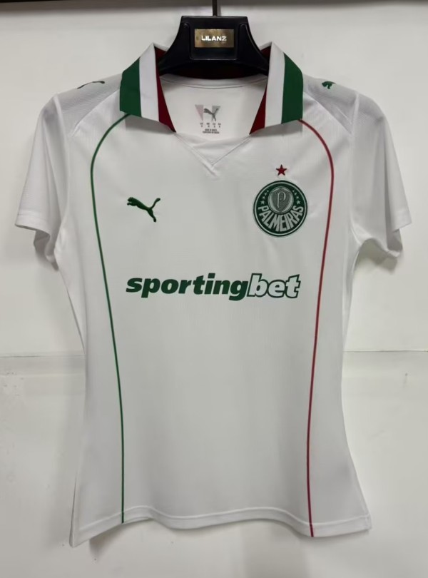 26-27 Palmeiras Away Women Fans Soccer Jersey (女)