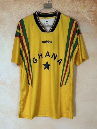 26-27 Ghana Yellow Special Edition Fans Soccer Jersey