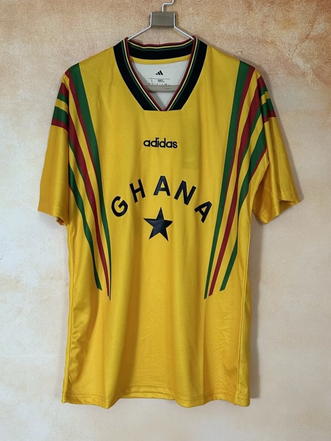 26-27 Ghana Yellow Special Edition Fans Soccer Jersey