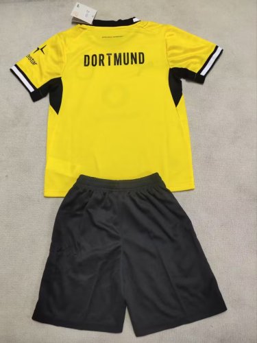 2026 Dortmund Home Kids Soccer Jersey