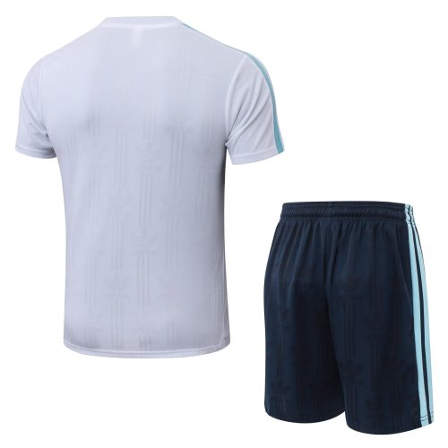26-27 AD White High Quality Player Version Training Short Suit (球员套装)