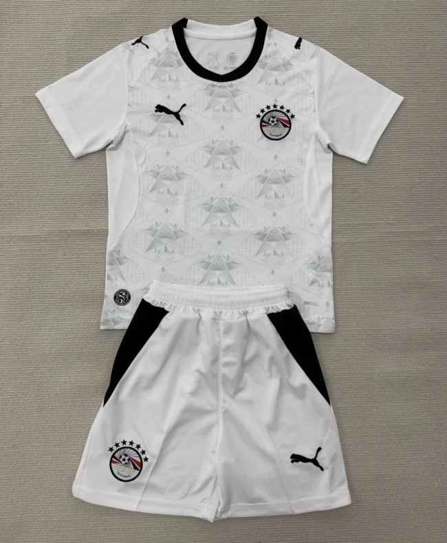2026 Egypt Away Kids Soccer Jersey