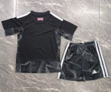 26-27 Man Utd Black Goalkeeper Kids Soccer Jersey