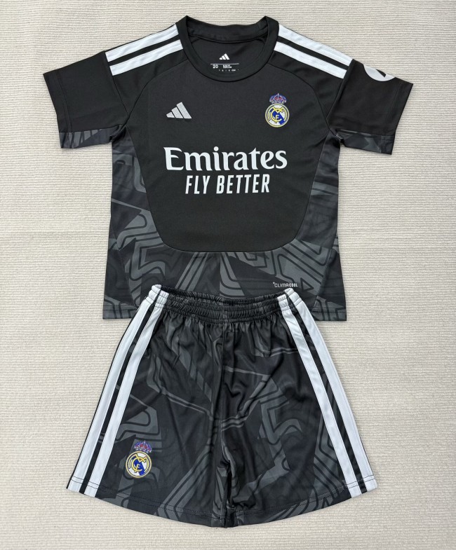 26-27 RMA Black GoalKeeper Adult Suit