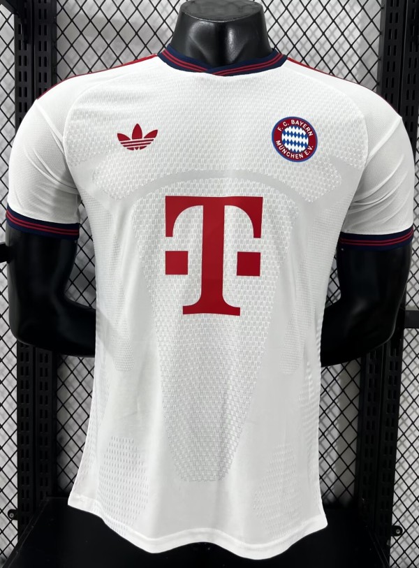 26-27 Bayern White Special Edition Player Version Soccer Jersey