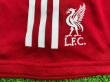 25-26 LIV Home Kids Player Version Soccer Jersey 1:1 Thai Quality (球员童装)